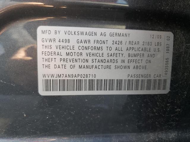 Photo 11 VIN: WVWJM7AN9AP028710 - VOLKSWAGEN PASSAT 