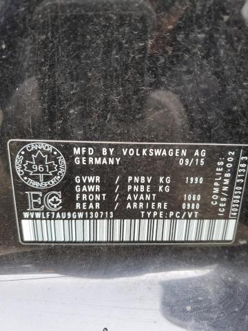 Photo 12 VIN: WVWLF7AU9GW130713 - VOLKSWAGEN GOLF R 