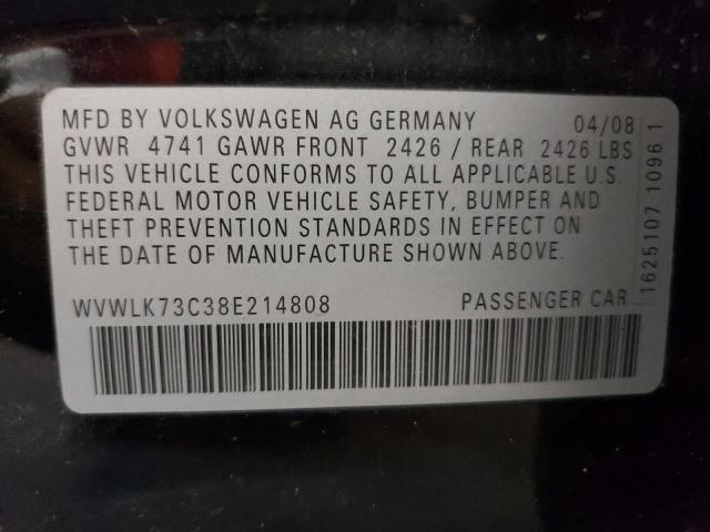 Photo 11 VIN: WVWLK73C38E214808 - VOLKSWAGEN PASSAT 