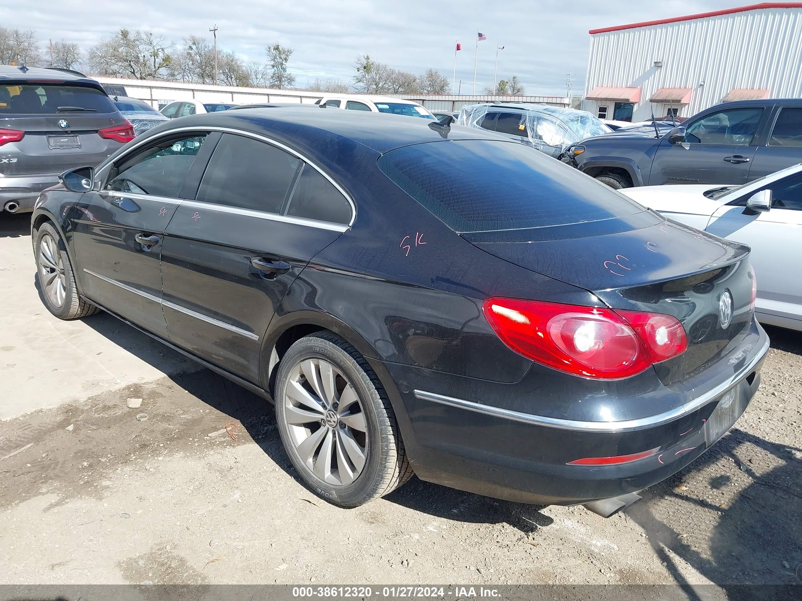 Photo 2 VIN: WVWML73C09E557952 - VOLKSWAGEN PASSAT CC 