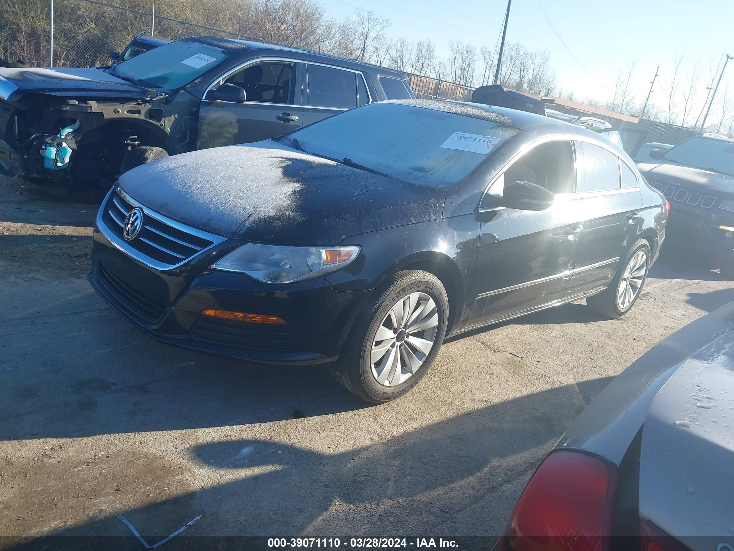 Photo 1 VIN: WVWMN7AN3CE533442 - VOLKSWAGEN PASSAT CC 