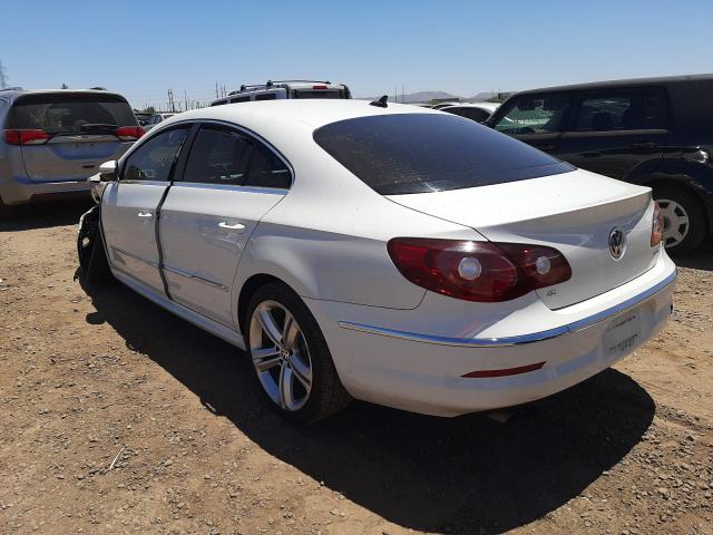 Photo 2 VIN: WVWMP7AN2CE549447 - VOLKSWAGEN CC SPORT 