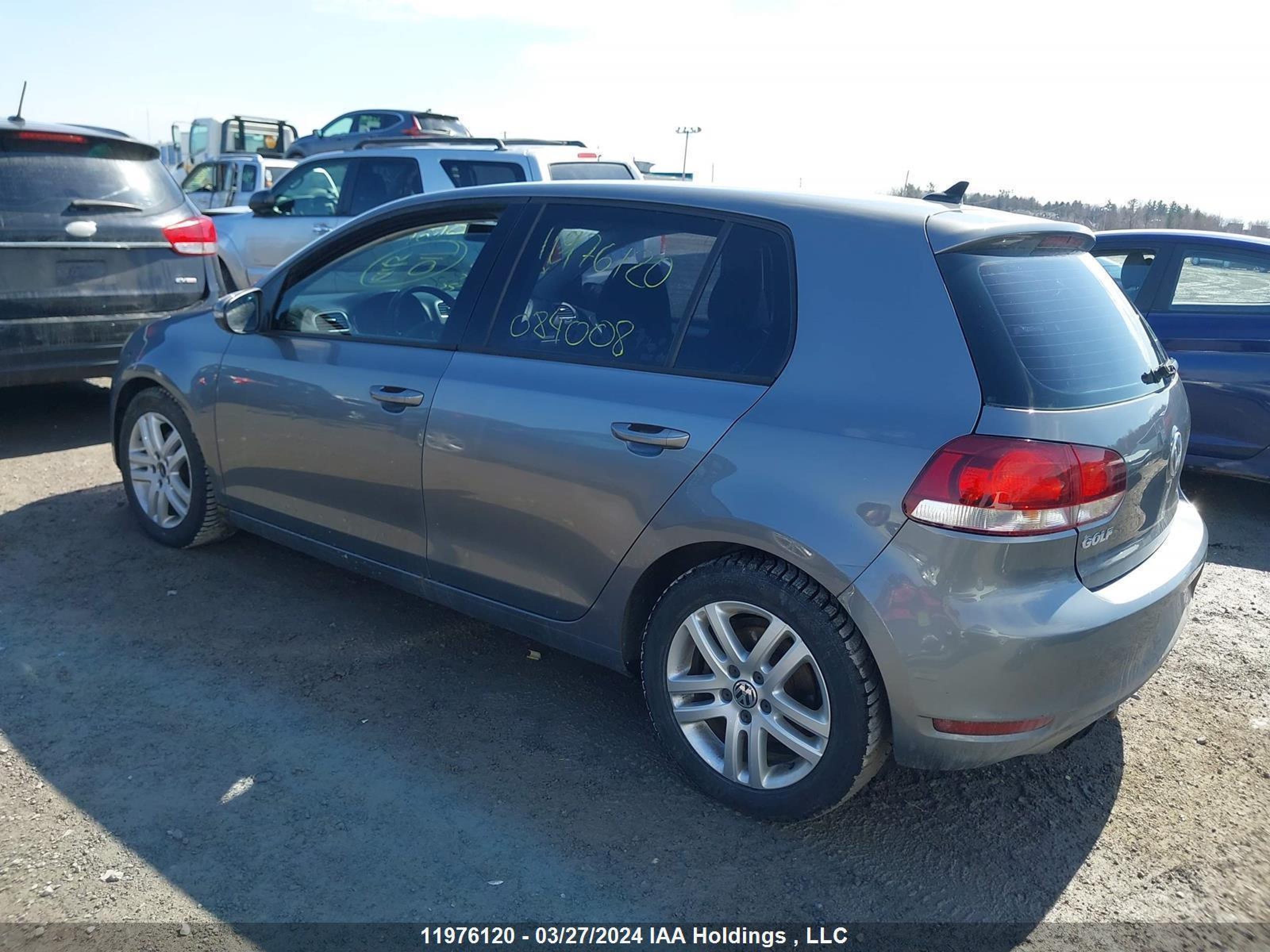 Photo 2 VIN: WVWNM7AJ2BW084008 - VOLKSWAGEN GOLF 