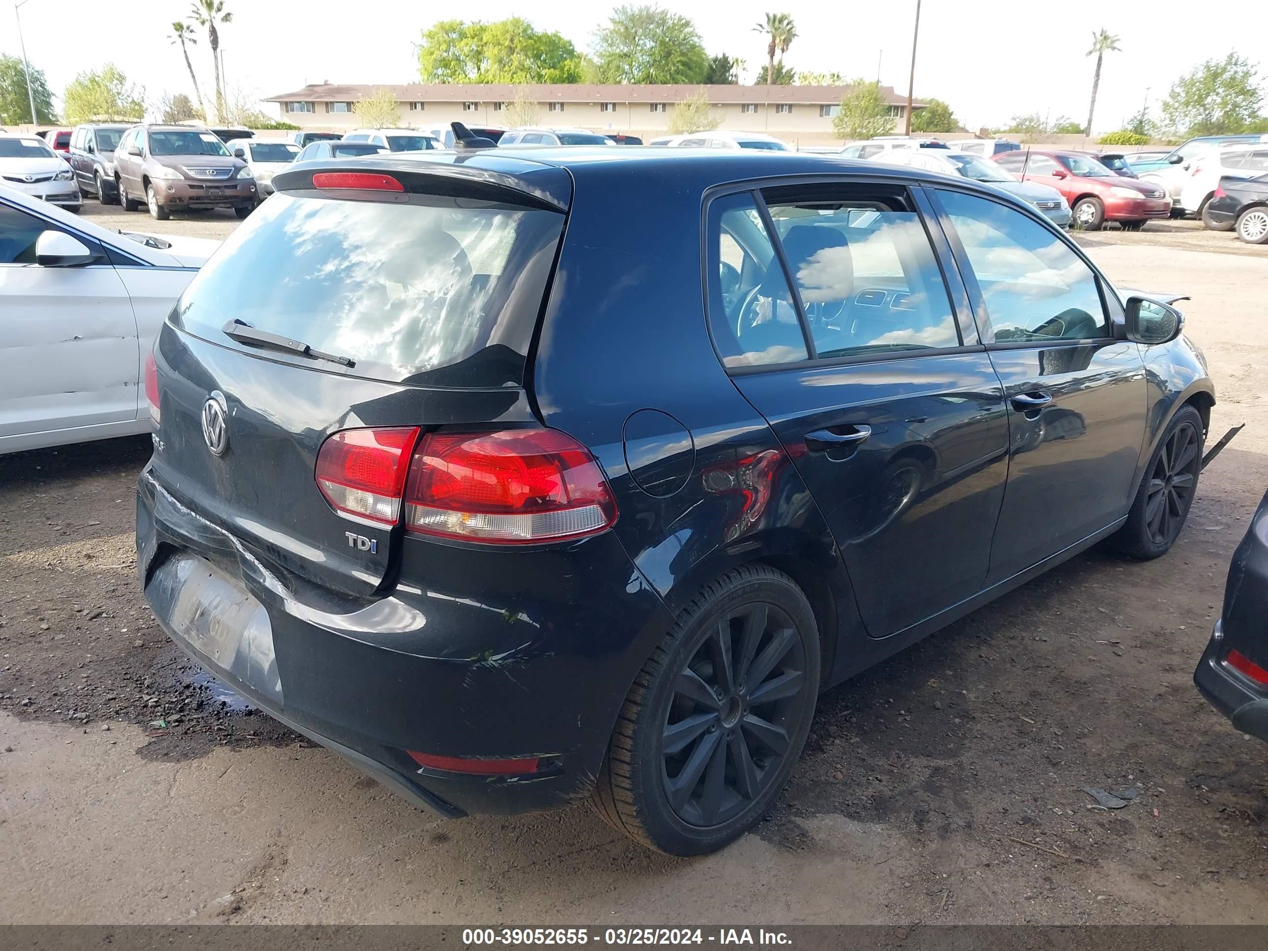 Photo 3 VIN: WVWNM7AJ5DW000959 - VOLKSWAGEN GOLF 