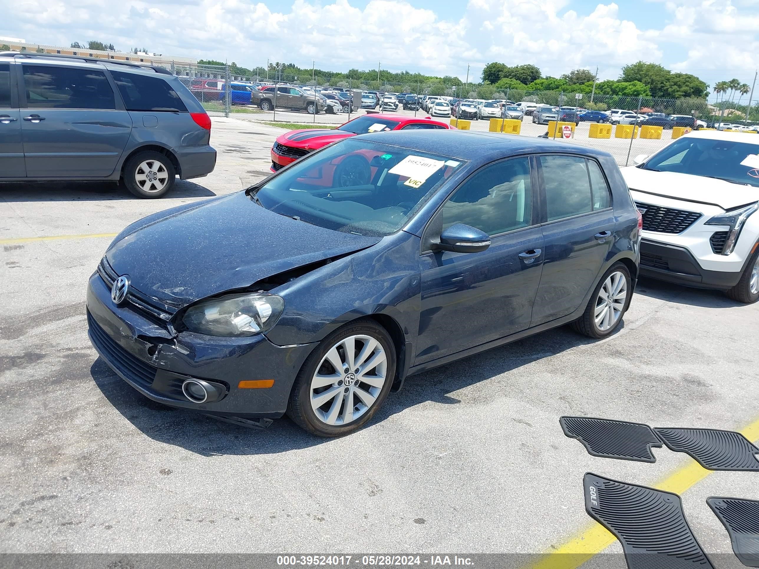 Photo 1 VIN: WVWNM7AJ9DW060646 - VOLKSWAGEN GOLF 