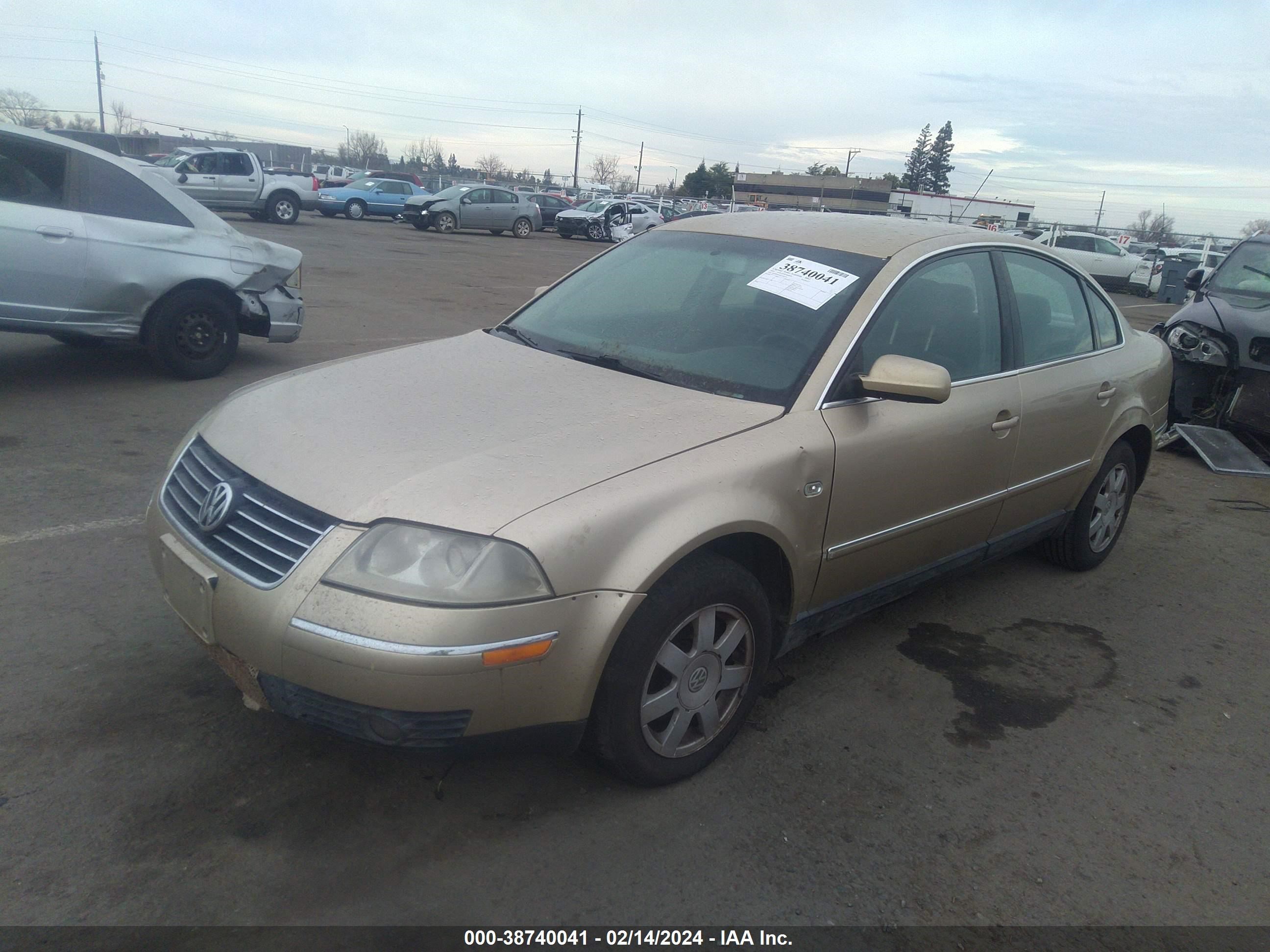 Photo 1 VIN: WVWPH63B51P085921 - VOLKSWAGEN PASSAT 