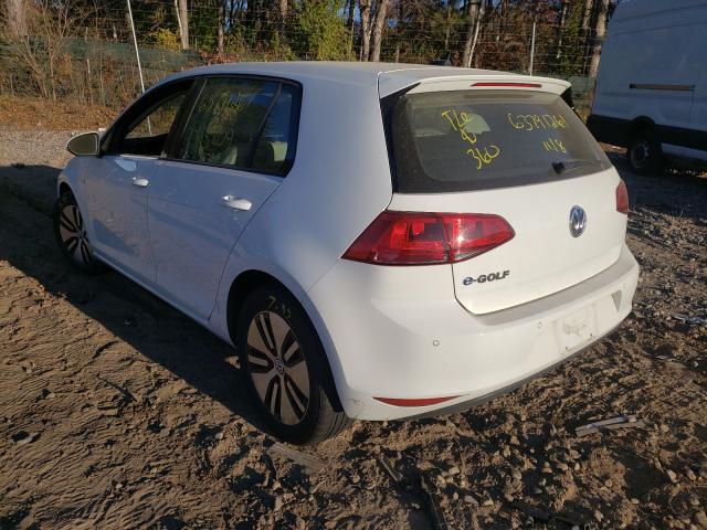 Photo 2 VIN: WVWPP7AU1GW910364 - VOLKSWAGEN E-GOLF 