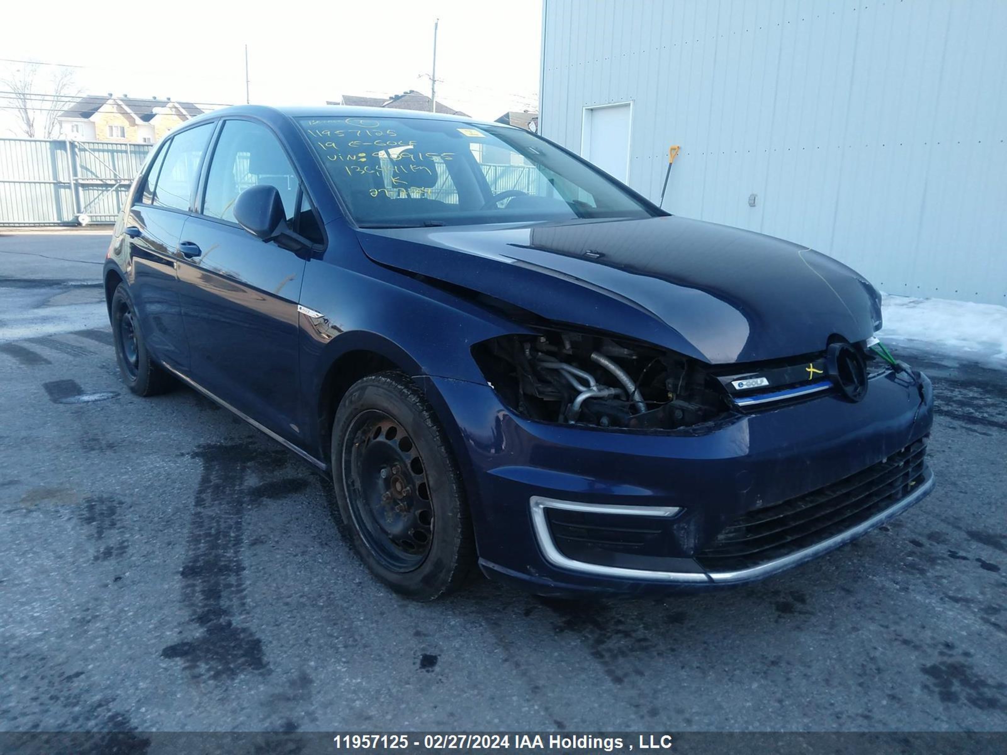 Photo 0 VIN: WVWPR7AU5KW909155 - VOLKSWAGEN E-GOLF 