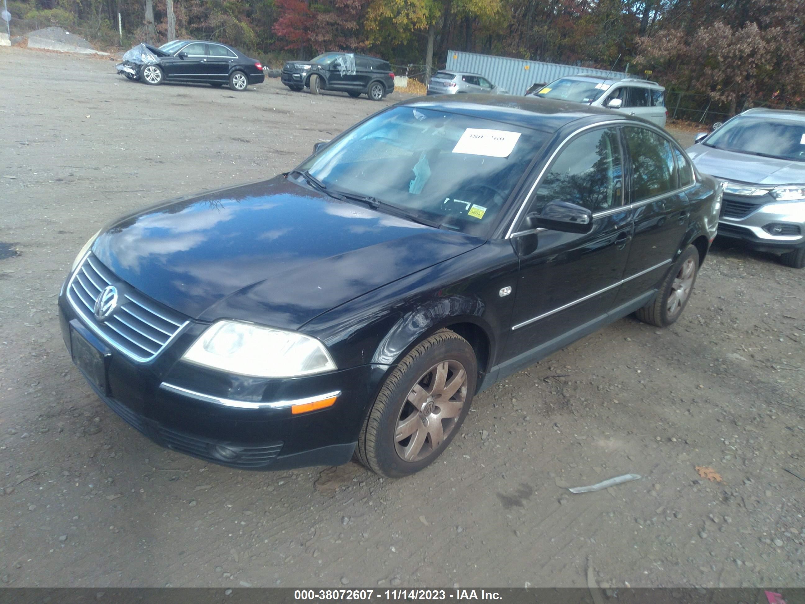 Photo 1 VIN: WVWRH63B23P057554 - VOLKSWAGEN PASSAT 