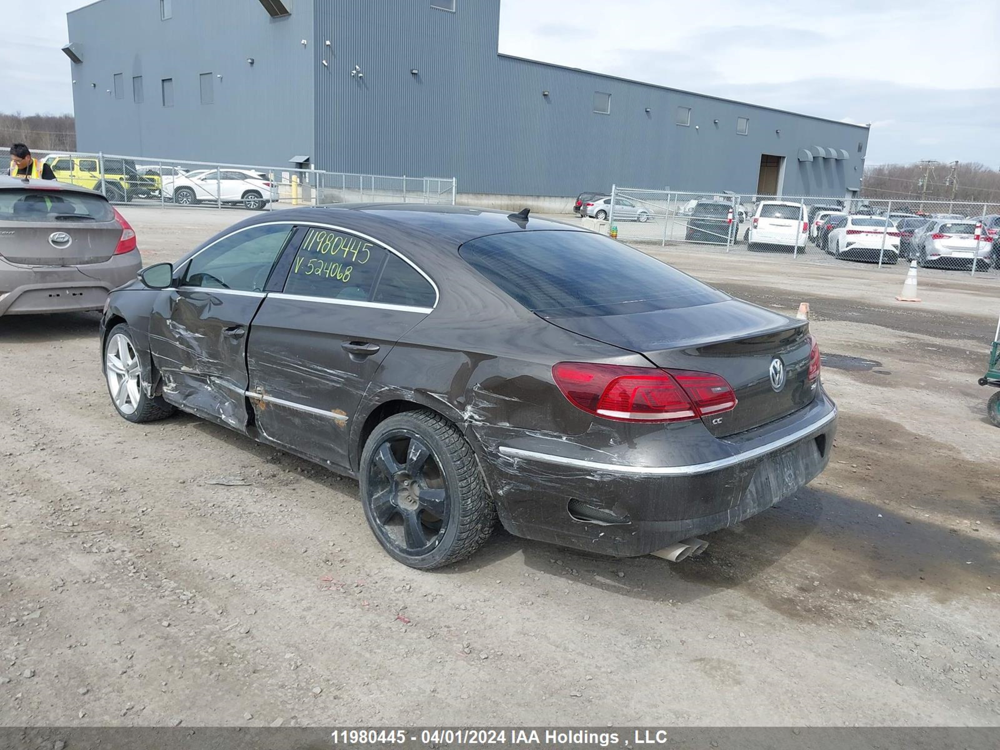 Photo 2 VIN: WVWRN7AN5DE524068 - VOLKSWAGEN PASSAT 