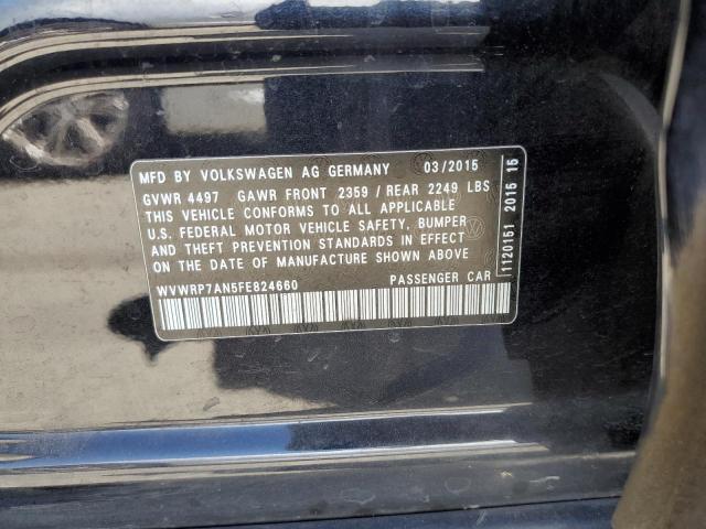 Photo 11 VIN: WVWRP7AN5FE824660 - VOLKSWAGEN CC EXECUTI 