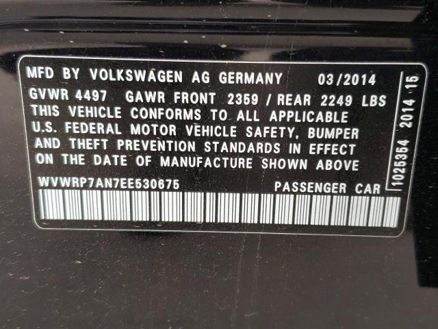 Photo 9 VIN: WVWRP7AN7EE530675 - VOLKSWAGEN CC 