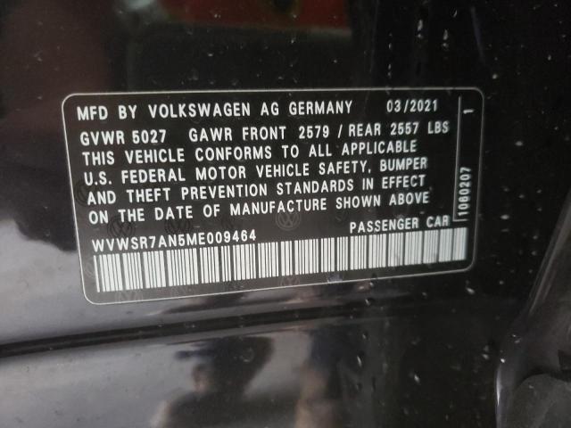 Photo 12 VIN: WVWSR7AN5ME009464 - VOLKSWAGEN ARTEON SEL 