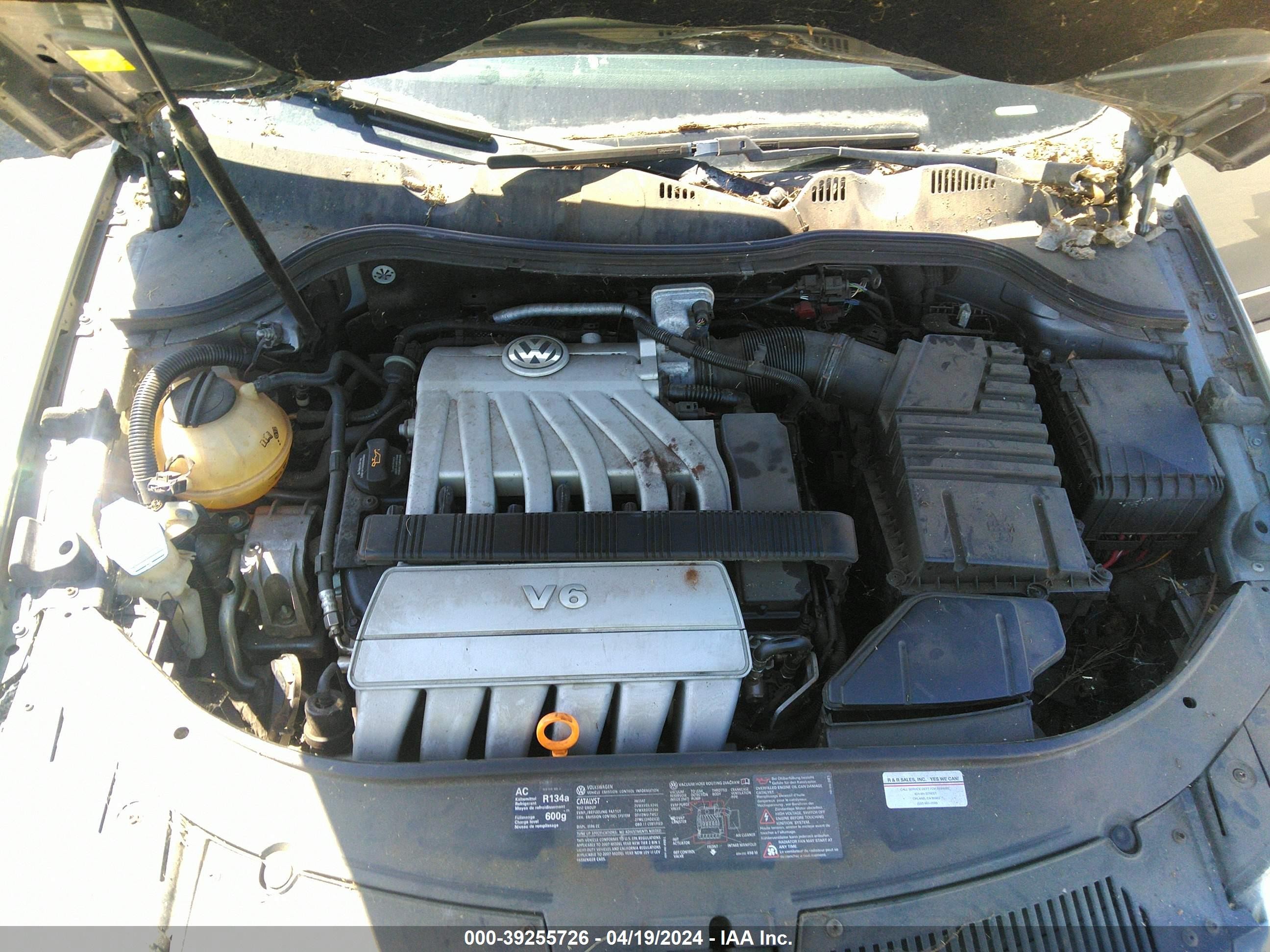 Photo 9 VIN: WVWTU73C57E009256 - VOLKSWAGEN PASSAT 