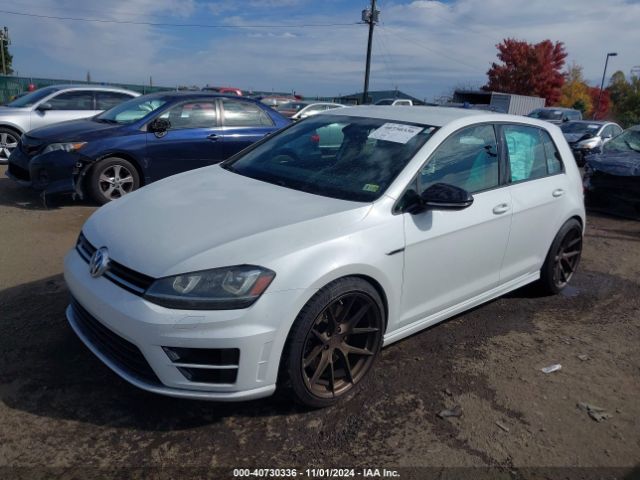 Photo 1 VIN: WVWUF7AU6GW287846 - VOLKSWAGEN GOLF R 