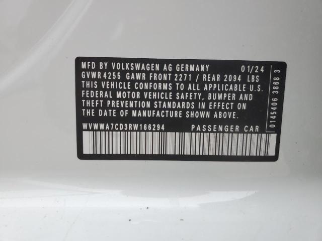 Photo 12 VIN: WVWWA7CD3RW166294 - VOLKSWAGEN GTI AUTOBA 