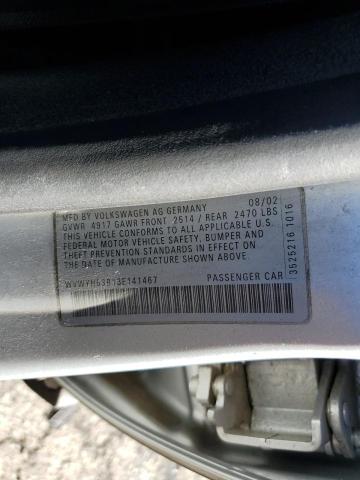 Photo 11 VIN: WVWYH63B13E141467 - VOLKSWAGEN PASSAT 