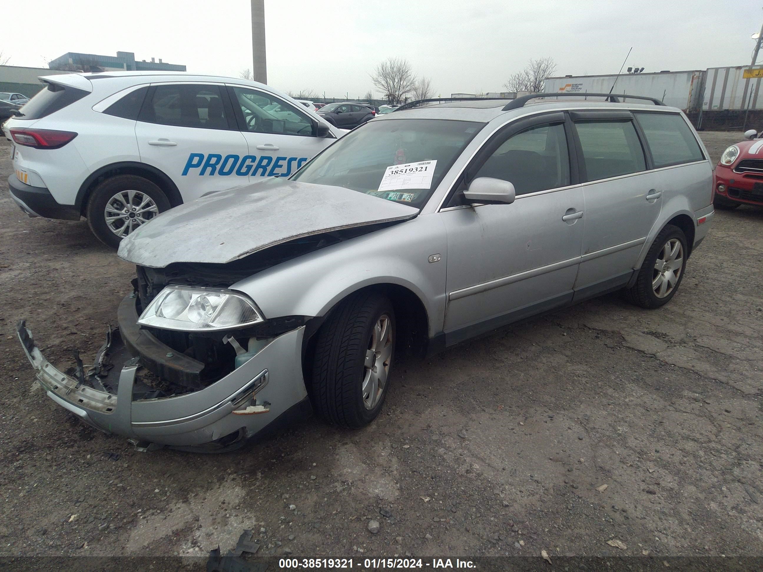 Photo 1 VIN: WVWYH63B93E407107 - VOLKSWAGEN PASSAT 