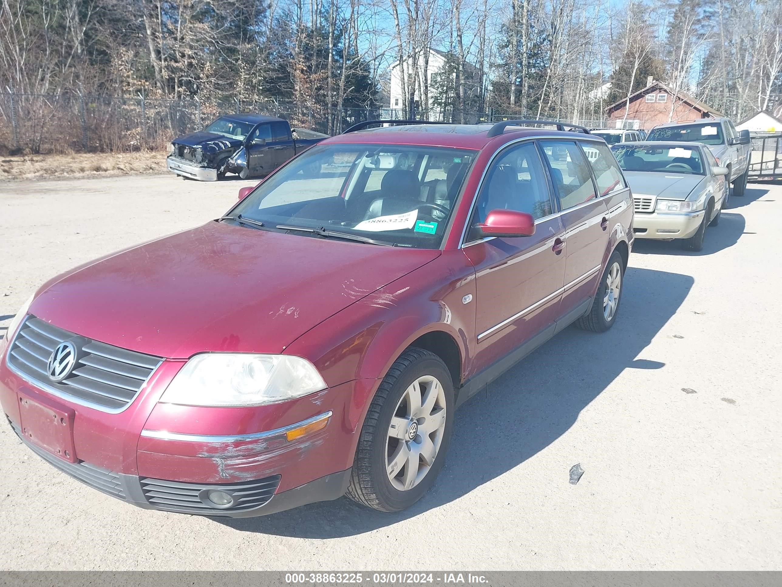 Photo 1 VIN: WVWYH63B93E462351 - VOLKSWAGEN PASSAT 