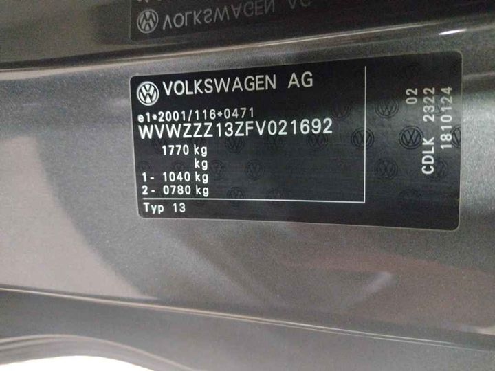 Photo 14 VIN: WVWZZZ13ZFV021692 - VW SCIROCCO 