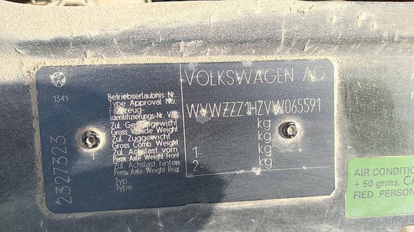 Photo 1 VIN: WVWZZZ1HZVW065591 - VOLKSWAGEN GOLF 