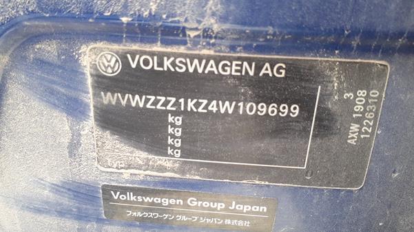 Photo 1 VIN: WVWZZZ1KZ4W109699 - VOLKSWAGEN GOLF 