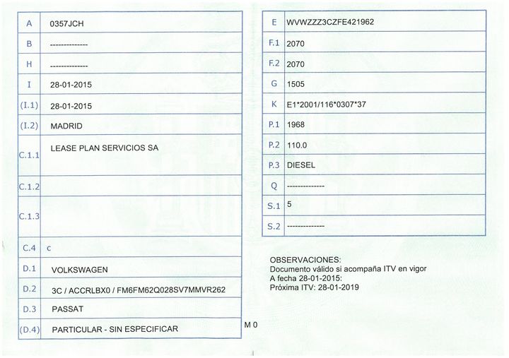 Photo 5 VIN: WVWZZZ3CZFE421962 - VOLKSWAGEN PASSAT 