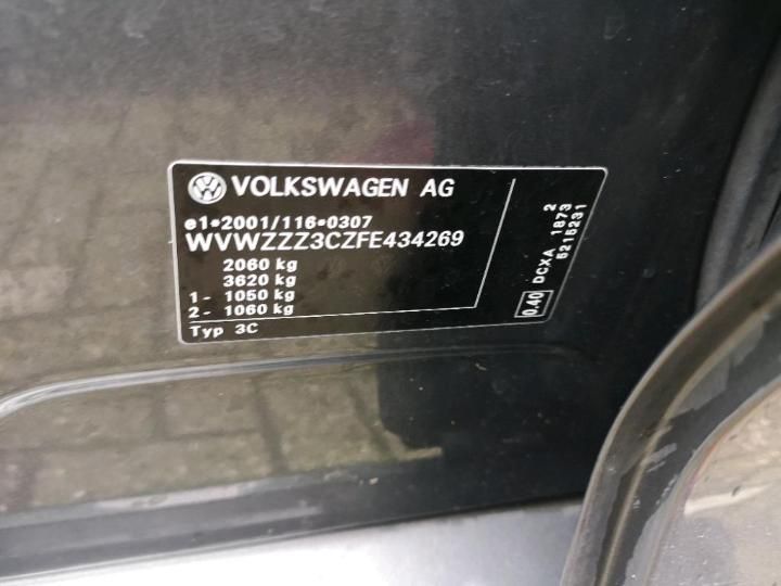 Photo 13 VIN: WVWZZZ3CZFE434269 - VOLKSWAGEN PASSAT 