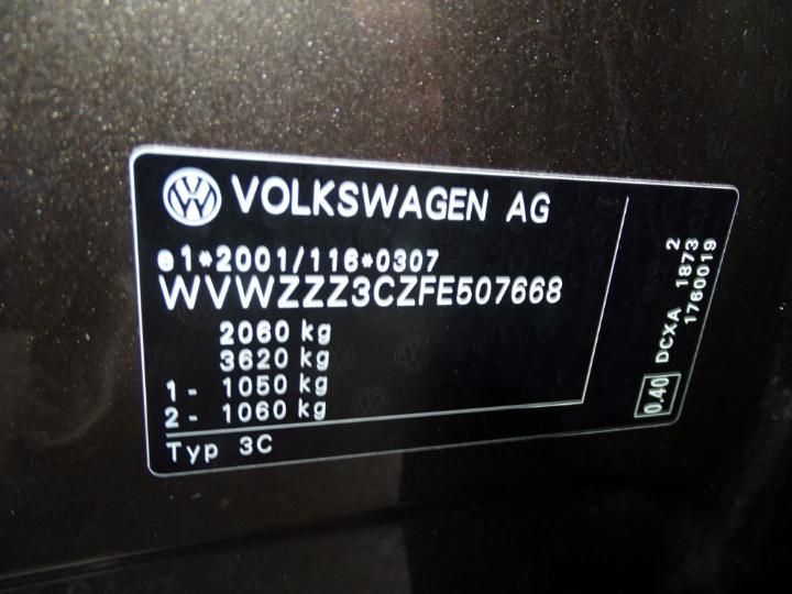 Photo 6 VIN: WVWZZZ3CZFE507668 - VOLKSWAGEN PASSAT 