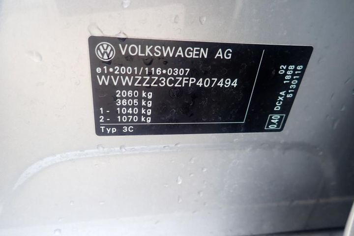 Photo 11 VIN: WVWZZZ3CZFP407494 - VOLKSWAGEN PASSAT 