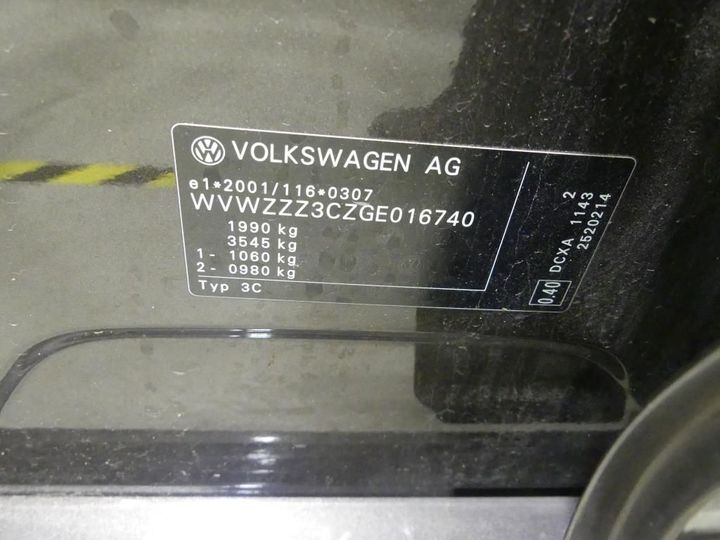 Photo 10 VIN: WVWZZZ3CZGE016740 - VOLKSWAGEN PASSAT 