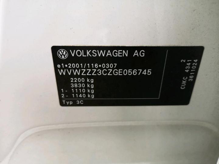 Photo 14 VIN: WVWZZZ3CZGE056745 - VOLKSWAGEN PASSAT 