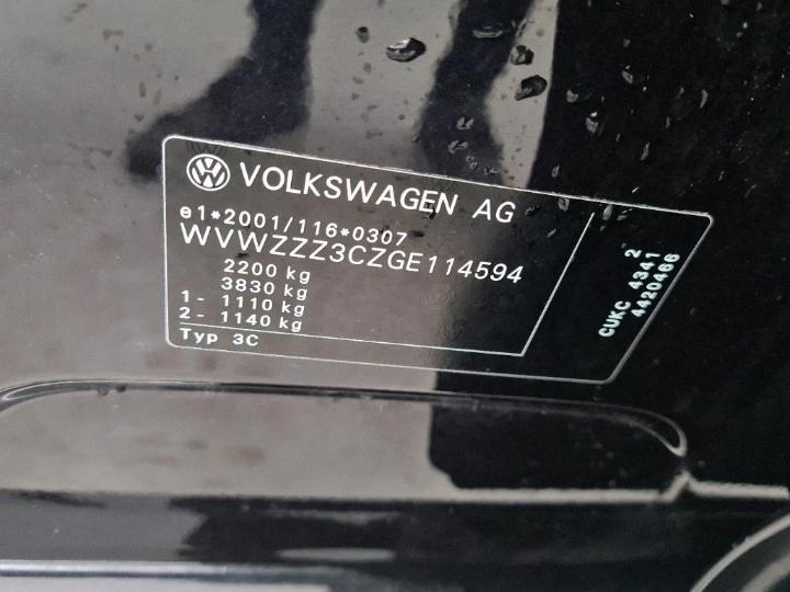 Photo 9 VIN: WVWZZZ3CZGE114594 - VOLKSWAGEN PASSAT 