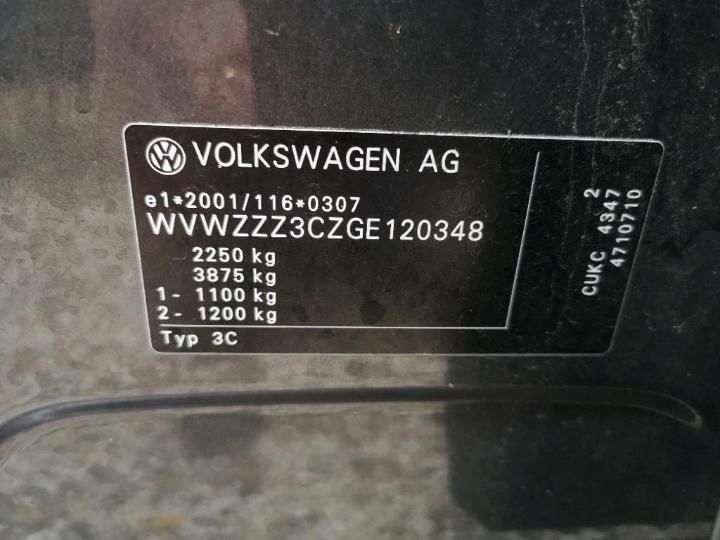 Photo 13 VIN: WVWZZZ3CZGE120348 - VOLKSWAGEN PASSAT 