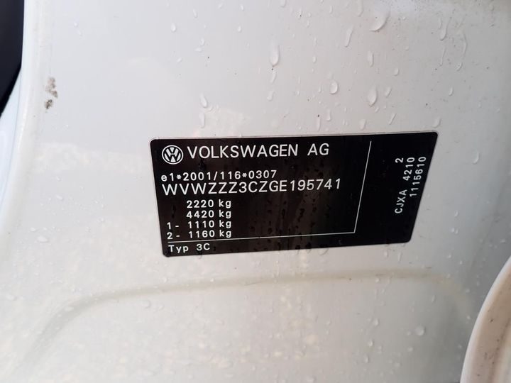 Photo 10 VIN: WVWZZZ3CZGE195741 - VOLKSWAGEN PASSAT 