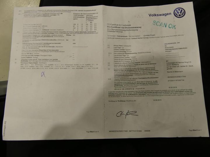 Photo 12 VIN: WVWZZZ3CZGE217000 - VOLKSWAGEN PASSAT 