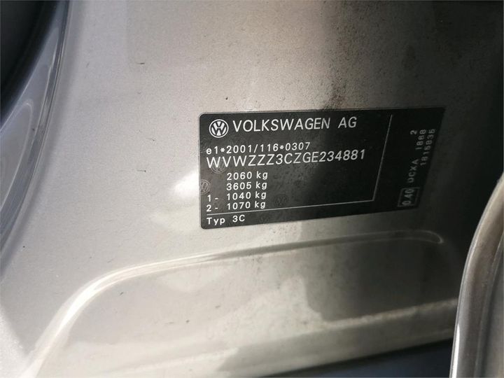 Photo 13 VIN: WVWZZZ3CZGE234881 - VOLKSWAGEN PASSAT 