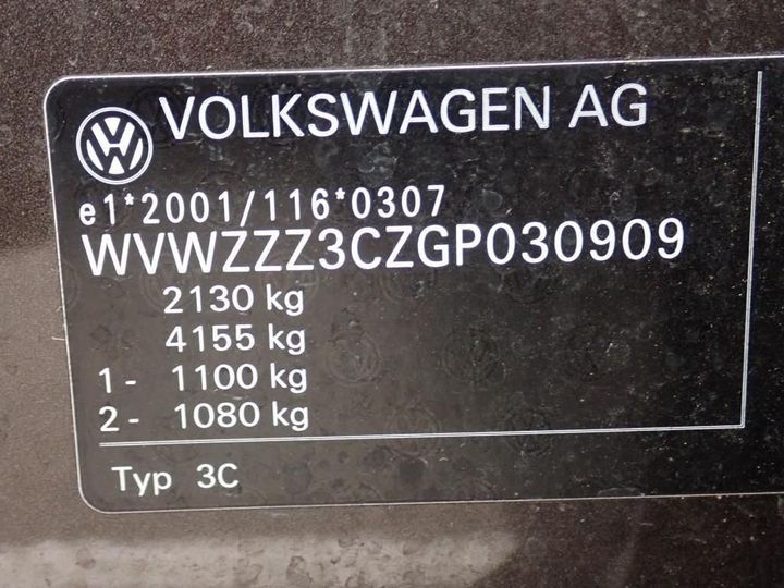 Photo 27 VIN: WVWZZZ3CZGP030909 - VOLKSWAGEN PASSAT SW 