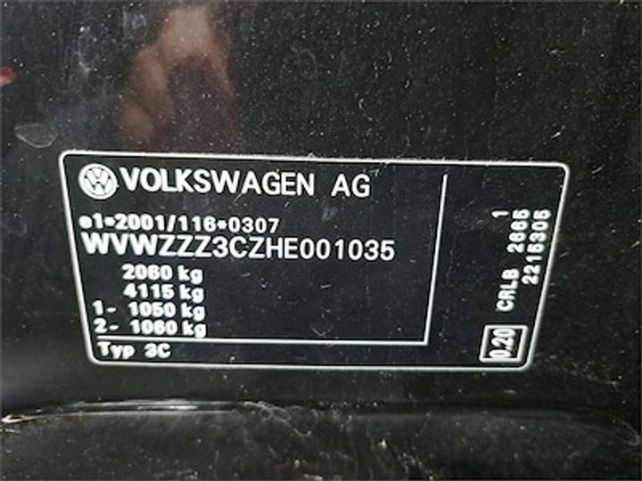 Photo 11 VIN: WVWZZZ3CZHE001035 - VOLKSWAGEN PASSAT 