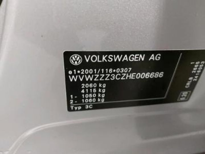 Photo 12 VIN: WVWZZZ3CZHE006686 - VOLKSWAGEN PASSAT 