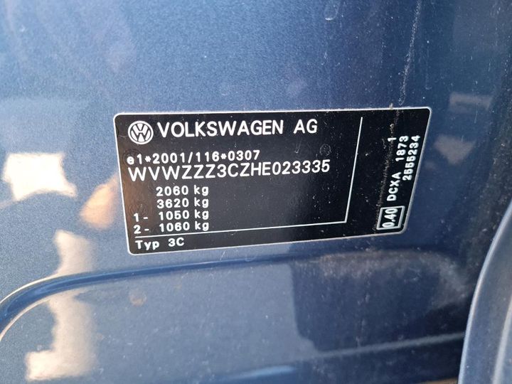 Photo 4 VIN: WVWZZZ3CZHE023335 - VOLKSWAGEN PASSAT 