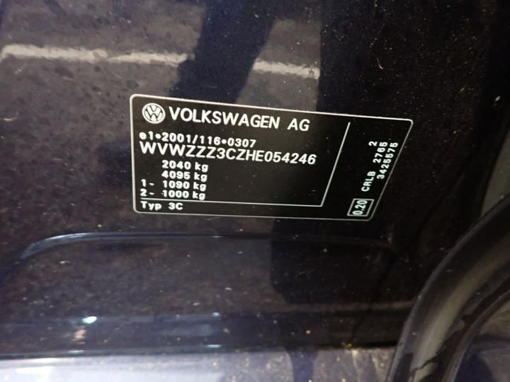 Photo 12 VIN: WVWZZZ3CZHE054246 - VOLKSWAGEN PASSAT 