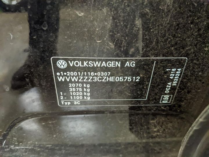 Photo 14 VIN: WVWZZZ3CZHE057512 - VOLKSWAGEN PASSAT 