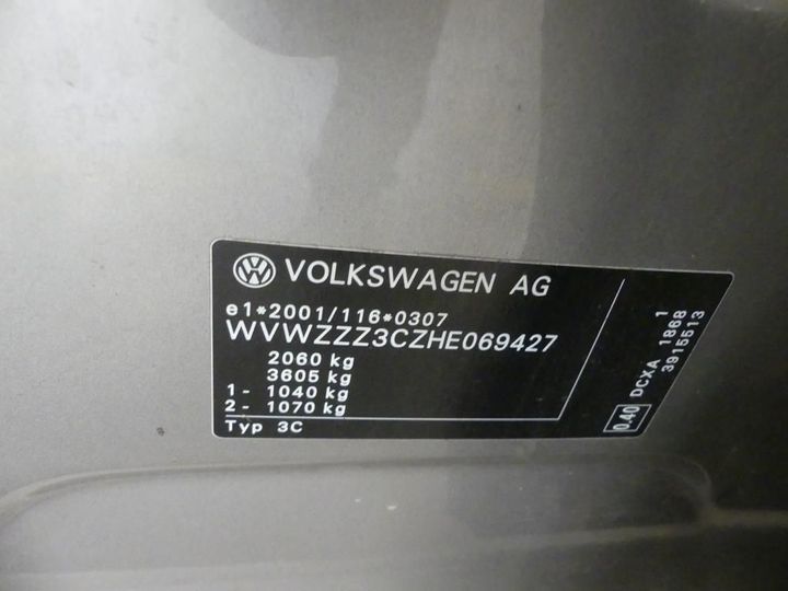 Photo 8 VIN: WVWZZZ3CZHE069427 - VOLKSWAGEN PASSAT 