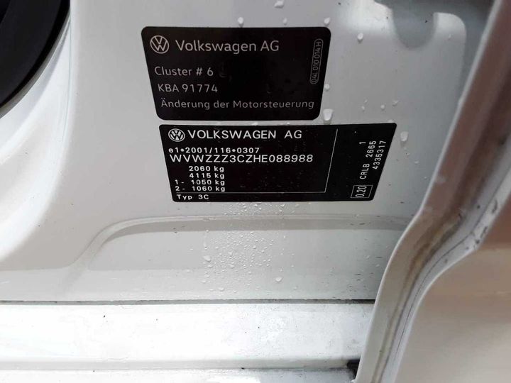 Photo 13 VIN: WVWZZZ3CZHE088988 - VOLKSWAGEN PASSAT 