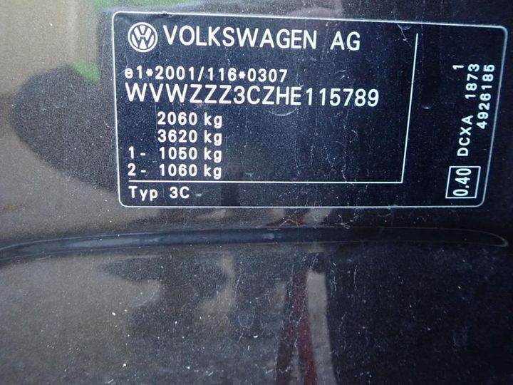 Photo 14 VIN: WVWZZZ3CZHE115789 - VOLKSWAGEN PASSAT 