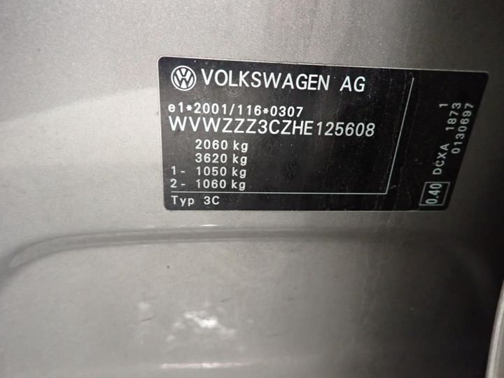 Photo 11 VIN: WVWZZZ3CZHE125608 - VOLKSWAGEN PASSAT 