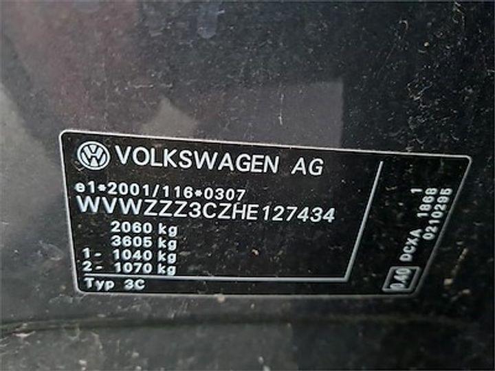 Photo 11 VIN: WVWZZZ3CZHE127434 - VOLKSWAGEN PASSAT 