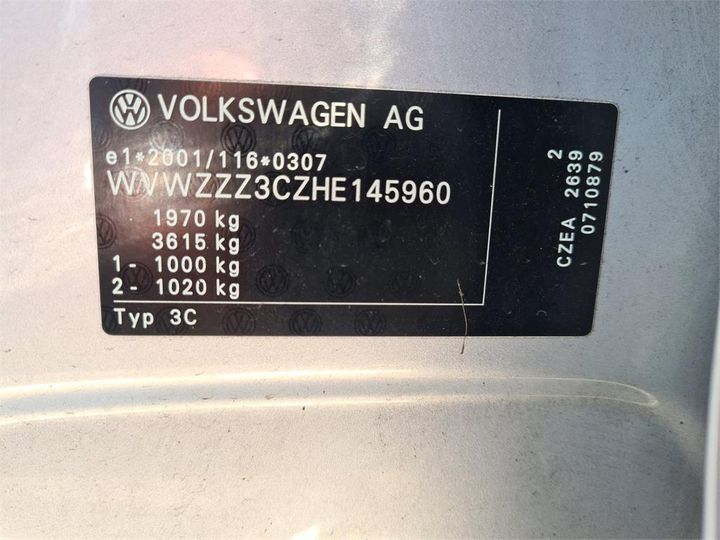 Photo 11 VIN: WVWZZZ3CZHE145960 - VOLKSWAGEN PASSAT 