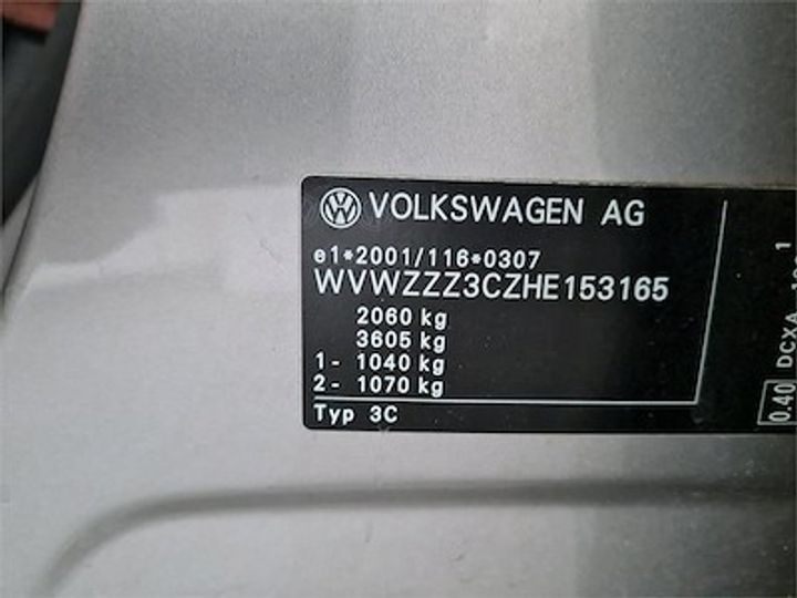 Photo 12 VIN: WVWZZZ3CZHE153165 - VOLKSWAGEN PASSAT 